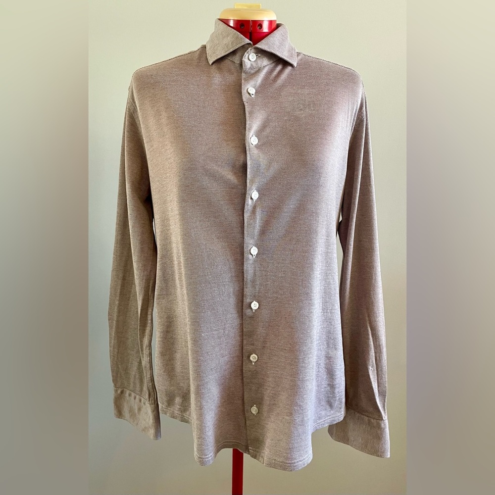 Men's Classic Brown Shirt